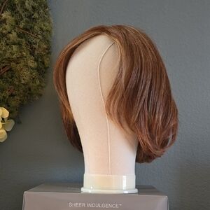 Raquel Welch Upstage Synthetic Lace Front Wig (Hand-Tied) Fiery Copper